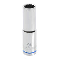 Trojan 14mm Deep Socket 1/2" Drive - Polished Chrome Vanadium - 12 Point - SuperSaverAU - view 1