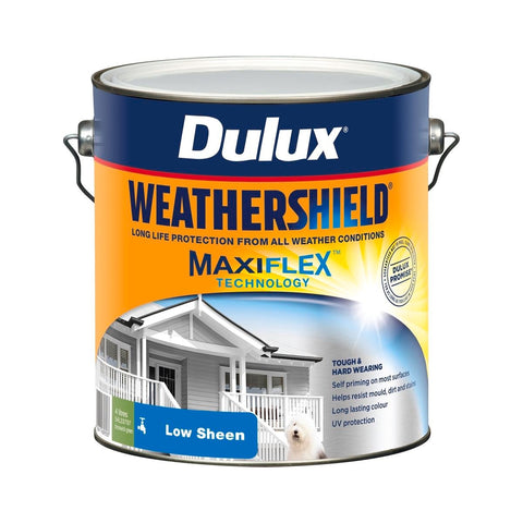 Dulux Weathershield Low Sheen Exterior Paint 4L Brunswick Green 4L - SuperSaverAU - view 1
