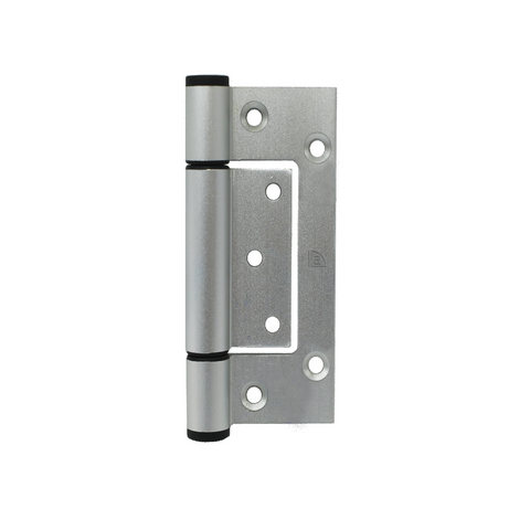 Hirline Fast Fix Hinge Austyle 100x48x3.2mm Satin Chrome - Durable Aluminium - SuperSaverAU - view 1