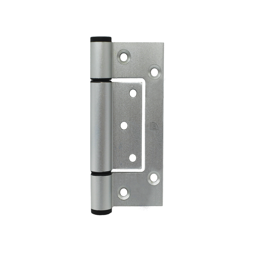 Hirline Fast Fix Hinge Austyle 100x48x3.2mm Satin Chrome - Durable Aluminium - SuperSaverAU - view 1
