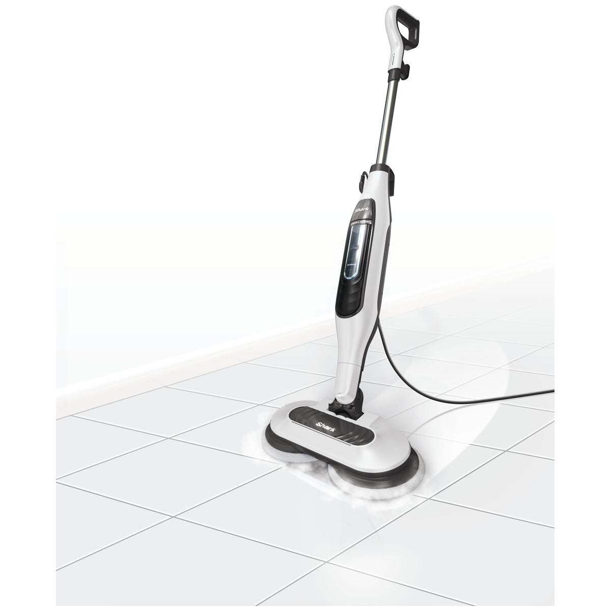 Shark steam and scrub mop - sonic scrubbing 150 times a minute, 3 steam settings, 1120W - S7001