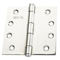 Austyle Fire Rated Fixed Pin Hinge - 100mm x 100mm x 2.5mm - Polished Stainless Steel - 1 Pack - SuperSaverAU - view 2