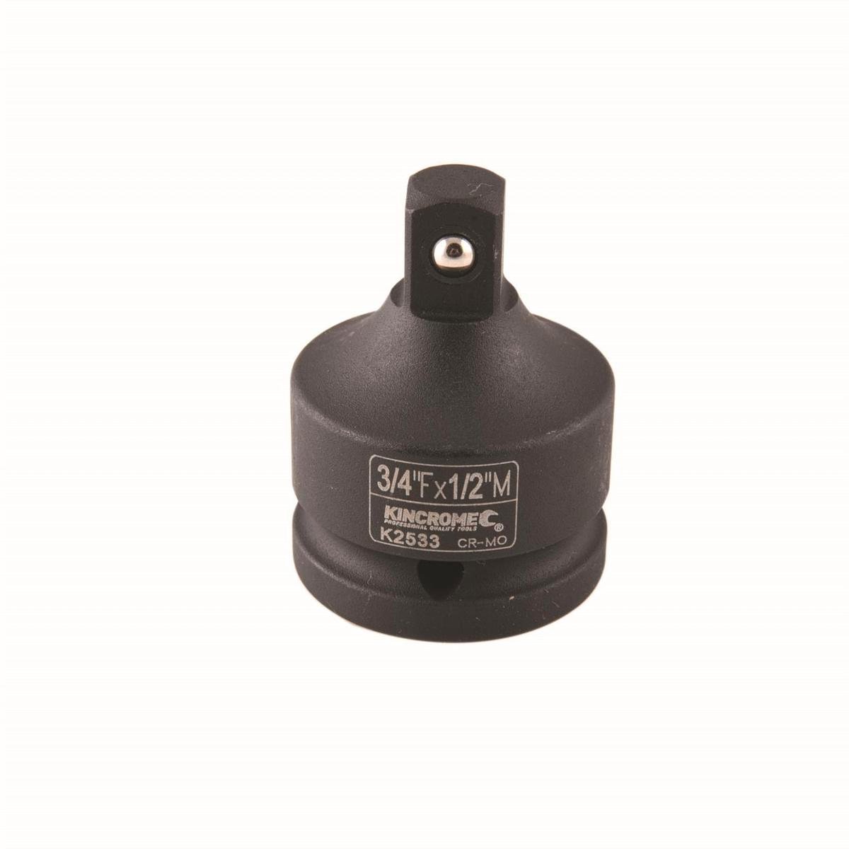 Kincrome 3/4"F x 1/2"M Impact Adaptor Chrome Molybdenum Steel Durable - SuperSaverAU - view 1