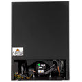 Artusi 146L beverage centre - black smoky glass door, frost free, holds 127 cans - ABC142BV