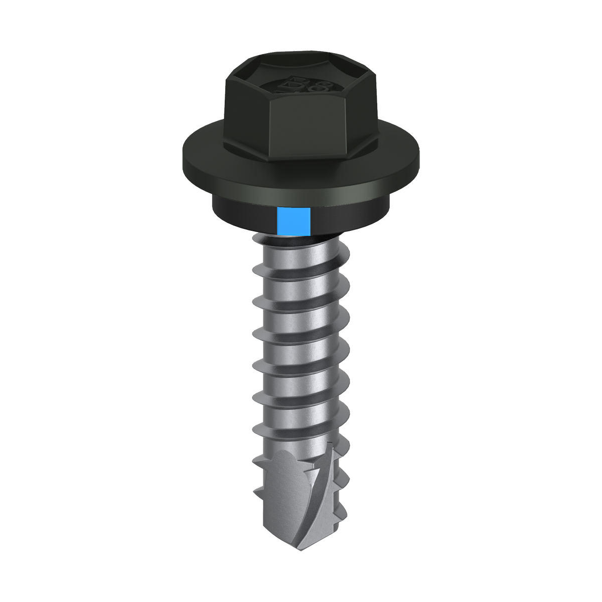 Bremick Hex Vortex Plus Cladding Screw 6.2 x 25mm - 100 Pack - B8 Coating - SuperSaverAU - view 3