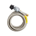 Gasmate Regulator Braided Hose 2000mm LCC27 to 5/8" UNF - Durable Gas Connection - SuperSaverAU - view 3