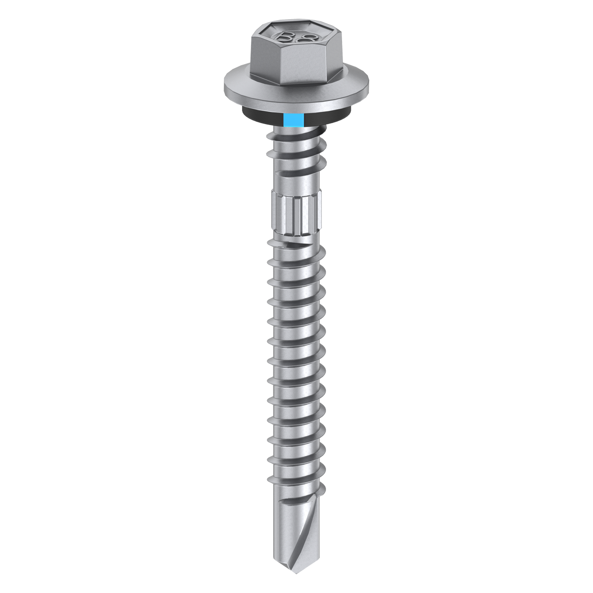 Bremick Hex Roofing Screw 12g x 51mm - Pack of 50 - Watertight Seal - Corrosion Resistant - SuperSaverAU - view 3