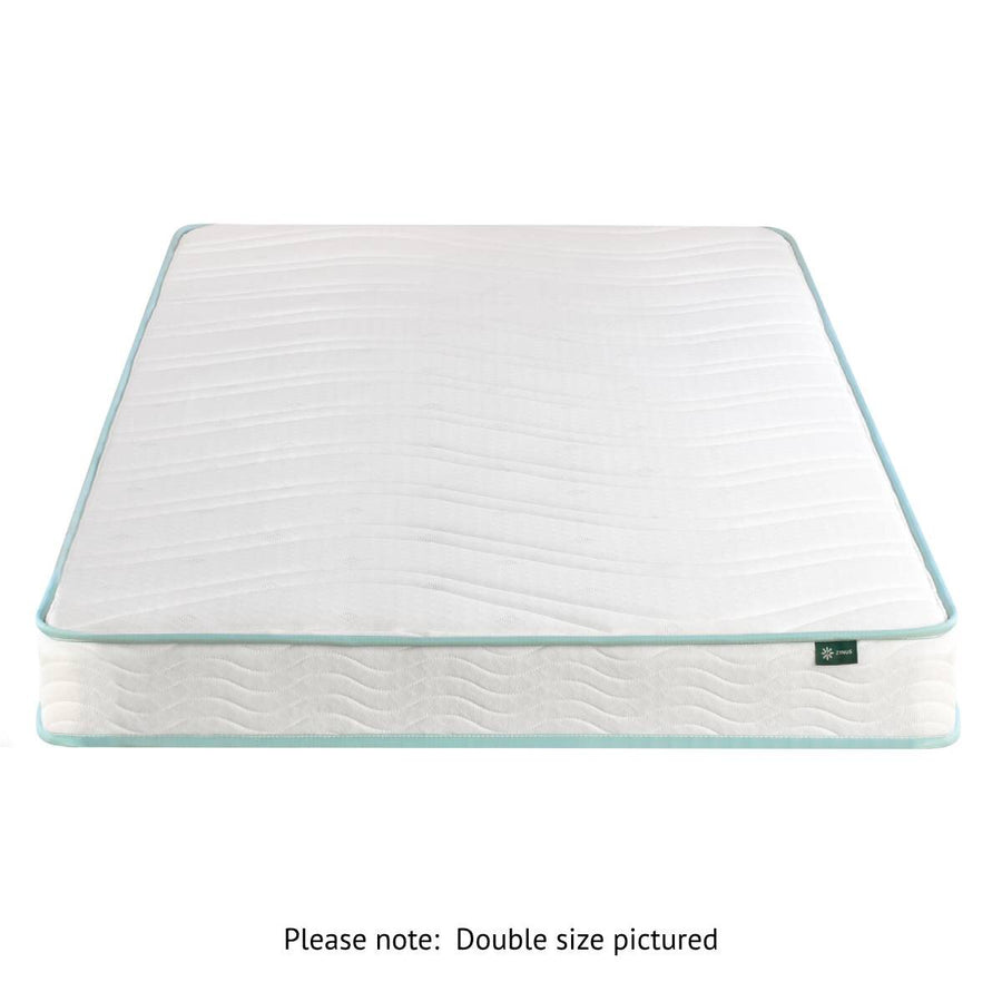 Zinus 15cm Double Essential Bonnell Inner Spring Mattress - Quilted Top, Foam Layer - AU-MSSAO1ZC-06D