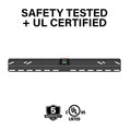 Sanus 42-90" Fixed TV Wall Mount, Low Profile, Fits Most Flat Panel TVs, Hardware Included
