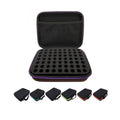 63 Slot Essential Oil Bottle Organiser Carry Bag - Red Zip - view 3