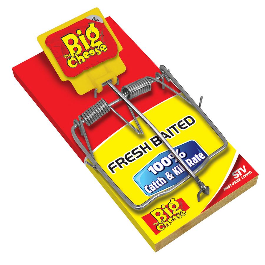 The Big Cheese Rat Trap - Fresh Baited - 84mm - Quick Catch - SuperSaverAU - view 1