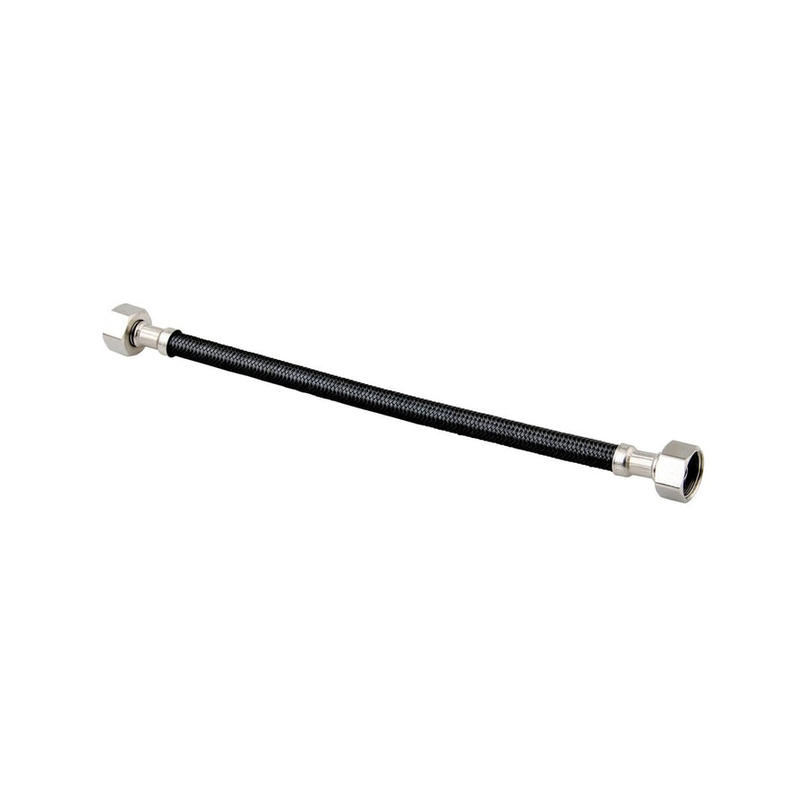 Enduraseal 450mm Black Premium Flexible Braided Water Connector - Durable - Rust Resistant - 1/2" BSP Fittings - SuperSaverAU - view 1