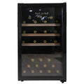 LeCavist 126L Single Zone 63 Bottle Wine Fridge - Black, Freestanding or Underbench, Frost Free - LKCV63N