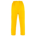 Gripwell 2XL Yellow PVC Wet Weather Trousers Elastic Waist