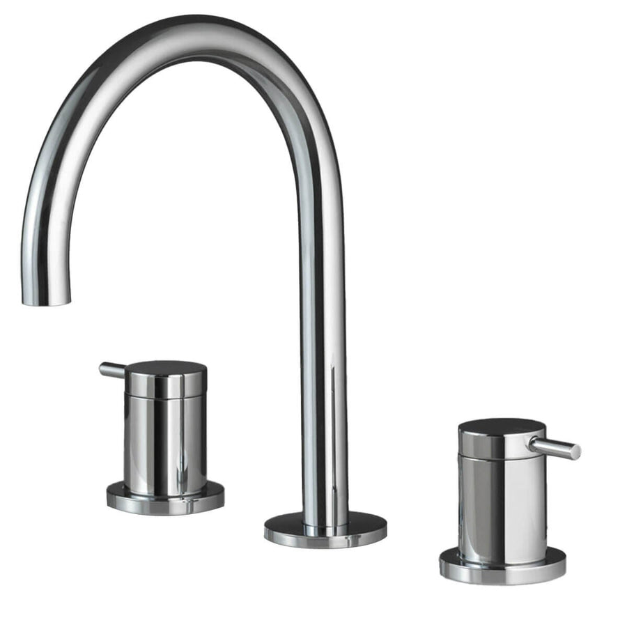 Rogerseller Tonic Basin Set - 4 Star WELS, 7.5L per Minute, Chrome Finish - 3606014001