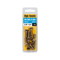 Pinnacle Hi Tensile Bolts and Nuts 6 Pack - 5/16" x 3/4" - Yellow Zinc - SuperSaverAU - view 2