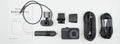Andatech front and rear dash cam set - black, long rear camera cable, car charger - DVS-RANGERDUO