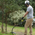 Ryobi Garden Helmet Kit with Visor & Earmuffs, White & Black
