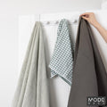MODE White 6 Hook Over Door Hanger - Metal