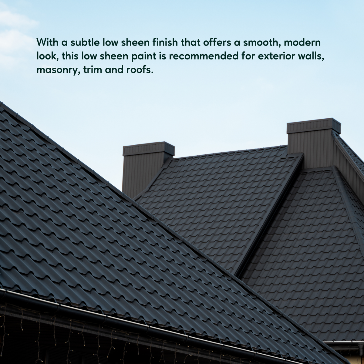 Taubmans 4L Black Low Sheen Exterior Paint - All Weather - Mould Resistant - SuperSaverAU - view 3