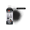 White Knight Squirts Black Satin Spray Paint 310g Solvent Based Durable - SuperSaverAU - view 3