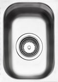 Arc 1 and 1/4 Bowl Stainless Steel Sink - 22L and 9L Bowls - Left Hand Drainer - Silk Finish - IS9RS3