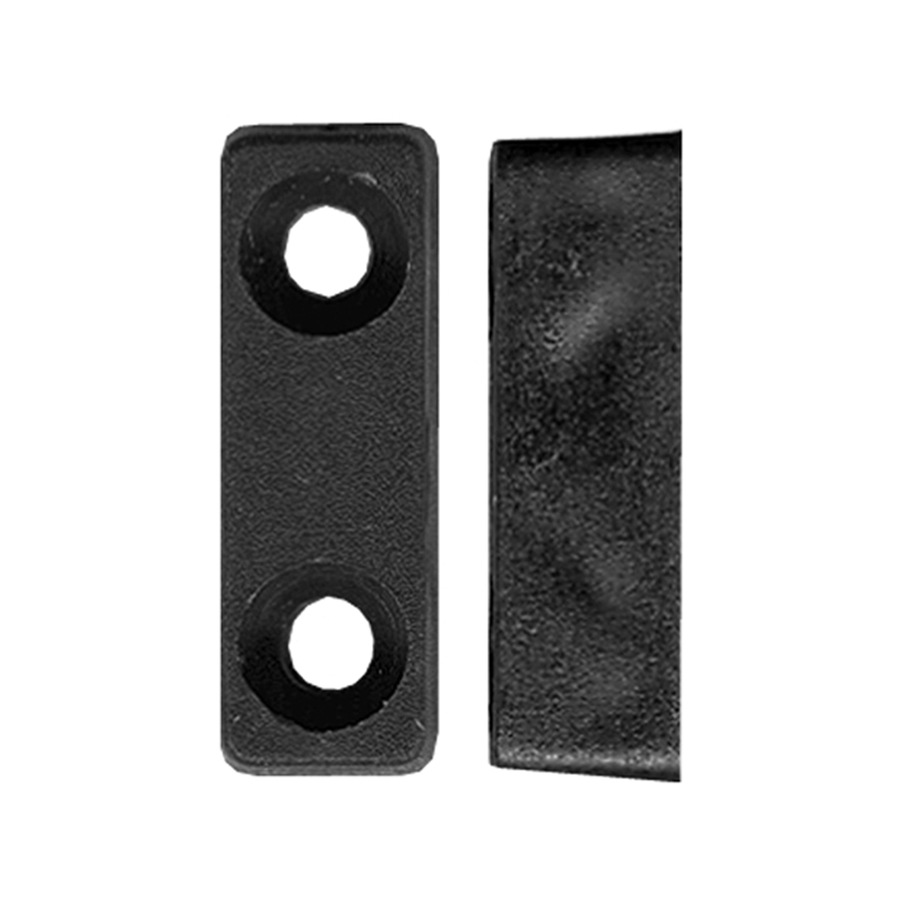 Rolltrak Black Plastic Shower Screen Pick Up Block 26mm Plastic Durable - SuperSaverAU - view 1
