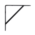 Carinya 150 x 150mm Black Powder Coated Steel Studio Stayed Bracket, 125kg