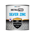 Dy-Mark 250ml Silver Zinc MetalPro Metal Paint - SuperSaverAU - view 1