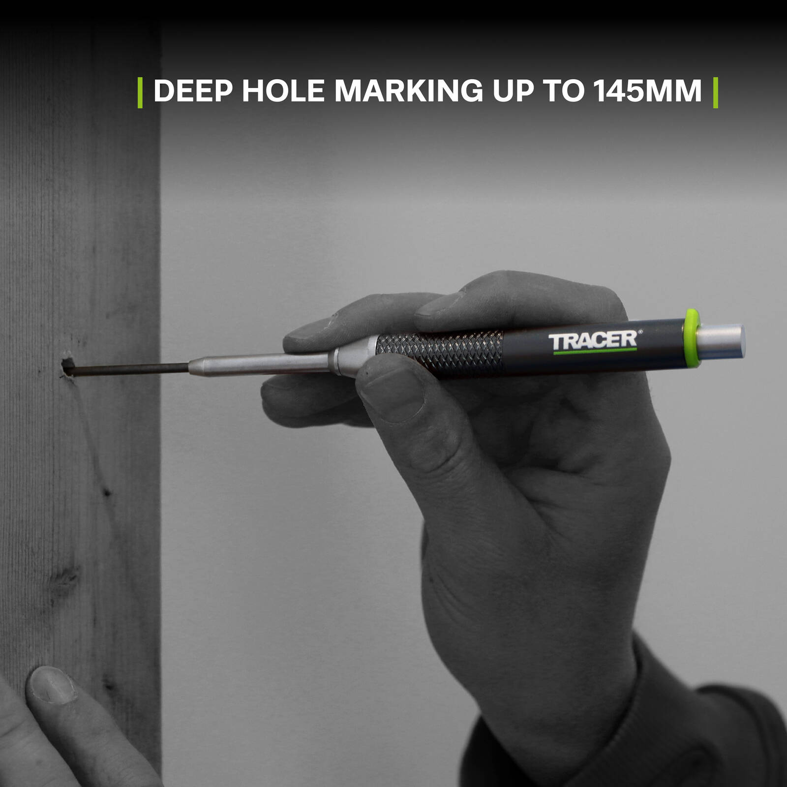 Tracer Pro 2.8mm Aluminium Deep Hole Construction Pencil
