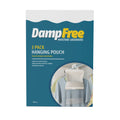 DampFree Moisture Absorber Hanging Pouch 3 Pack Calcium Chloride