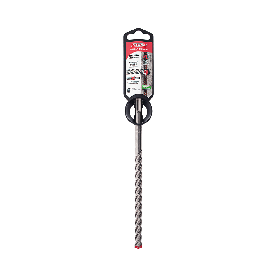 Diablo Rebar Demon SDS-Plus Hammer Drill Bit 10 x 215mm - Dura-Carbide™ - SuperSaverAU - view 1