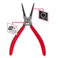 Trojan Circlip Internal Straight Tip Plier 175mm Red and Black - SuperSaverAU - view 3