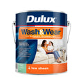 Dulux Wash&Wear 4L Deep Base Low Sheen Interior Paint, Tintable