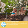 GARDENA 0-15L/h Adjustable Endline Drip Head 10 Pack Black/Turquoise