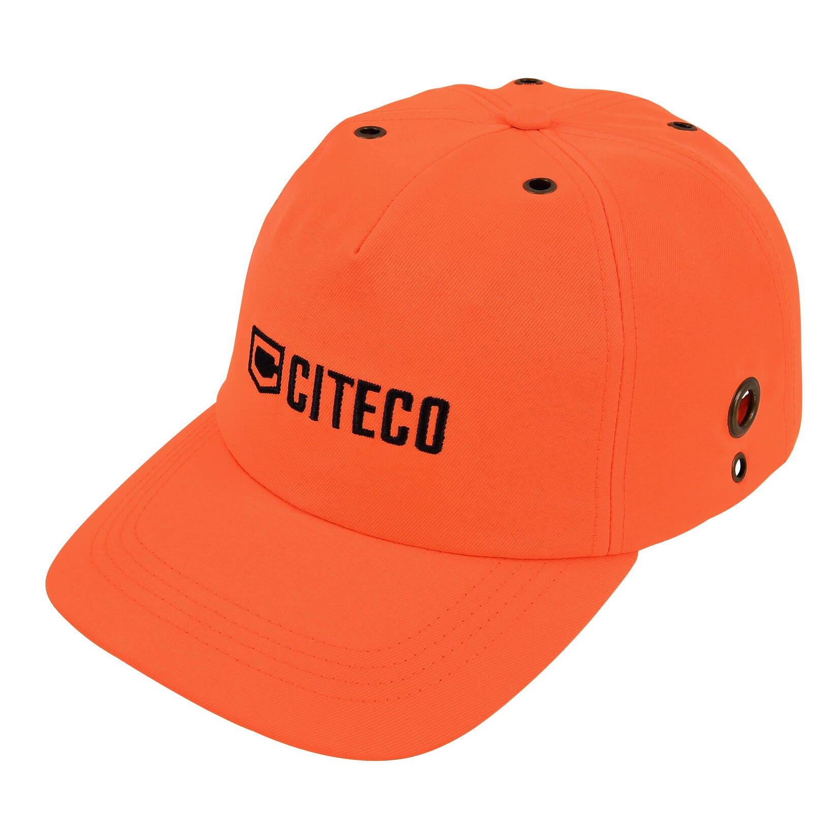 Citeco Bump Cap Orange Impact Resistant Adjustable Head Protection
