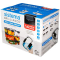 Sistema Brilliance Food Storage 14 Piece Set - SuperSaverAU - view 4
