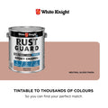 White Knight Rust Guard Neutral Gloss Solvent Based Epoxy Enamel Paint 4L