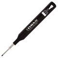Lyra Deep Hole Permanent Construction Marker, Black, Metal Tip, 1mm Line
