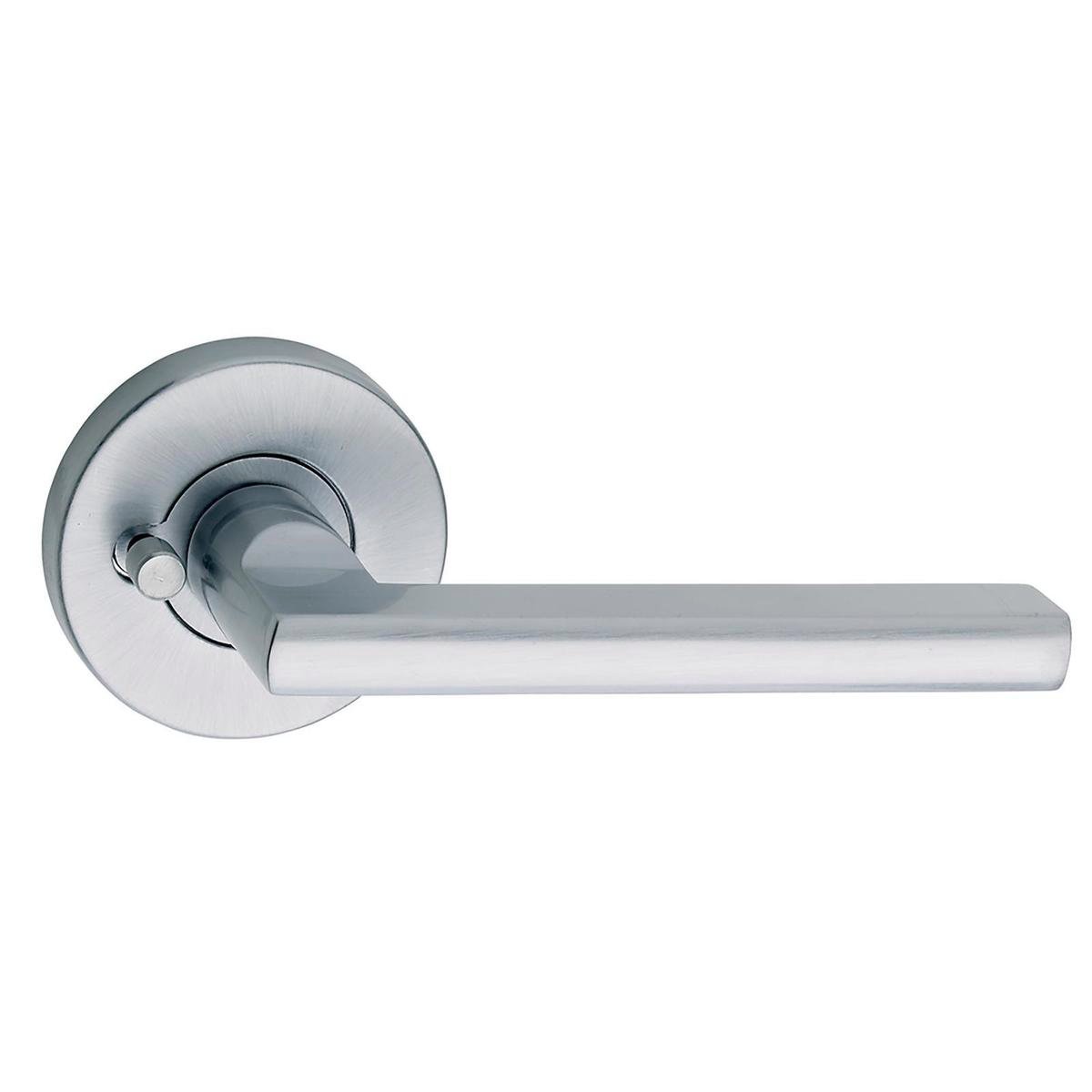 Gainsborough G4 Series Privacy Lever Set - Satin Chrome - 145mm Zinc - Durable - SuperSaverAU - view 1