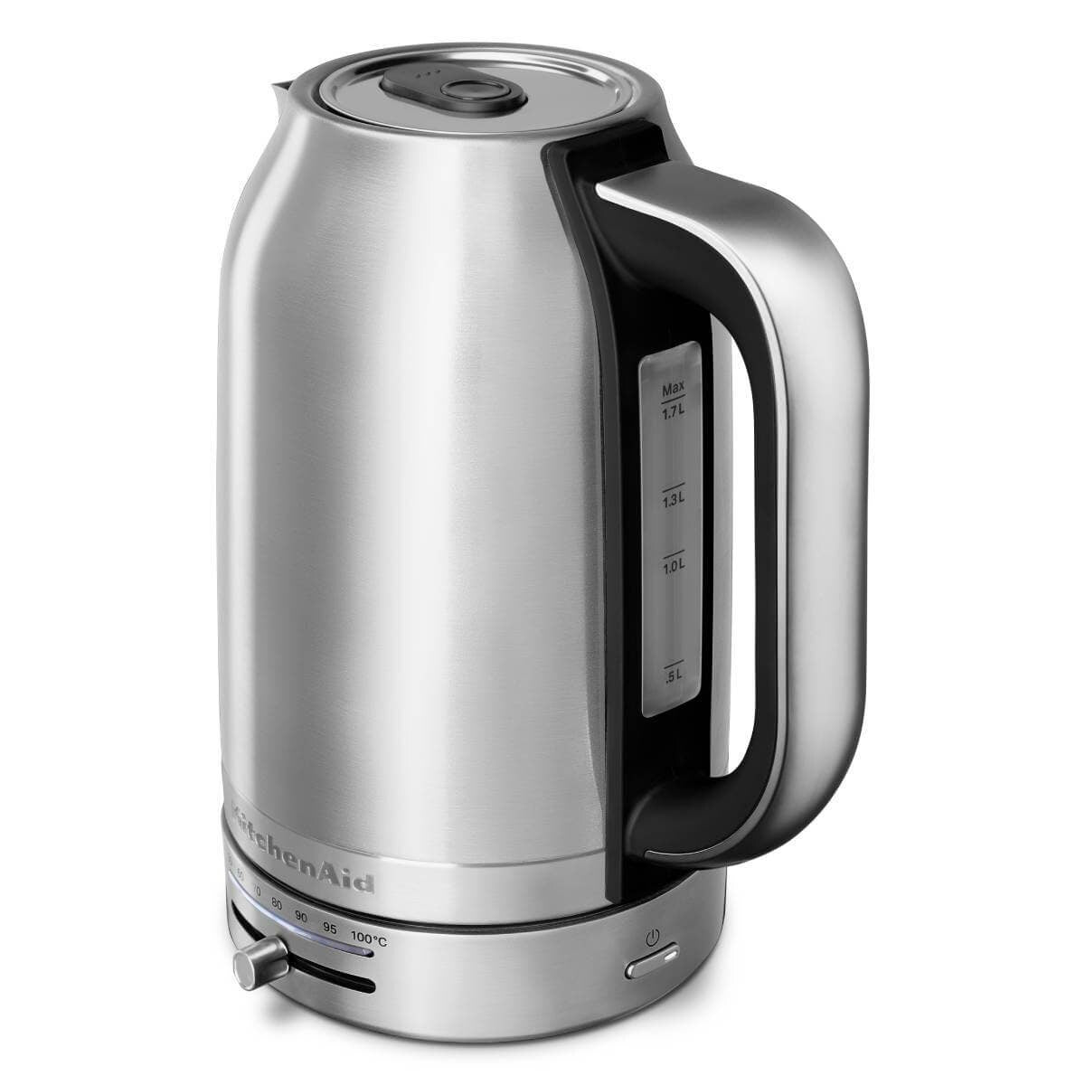 KitchenAid 1.7L Kettle - Stainless Steel, 2000W, Variable Temperature Control, 360 Degree Base - 5KEK1701ASX
