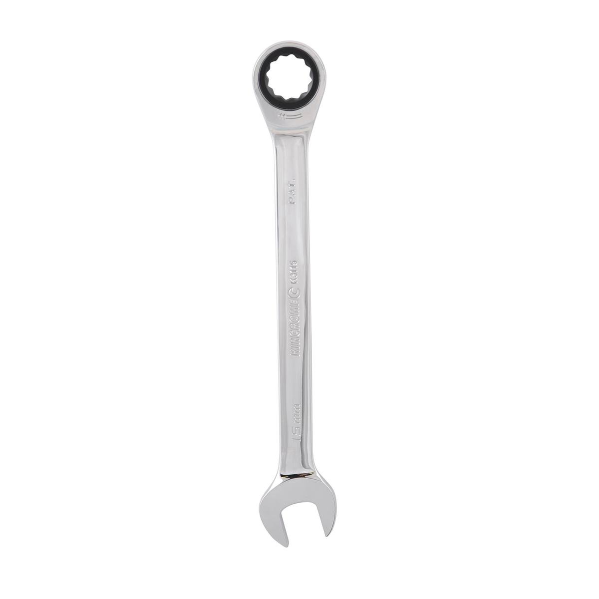Kincrome Gear Spanner - 15mm - Chrome Vanadium Steel - Ratcheting - SuperSaverAU - view 1