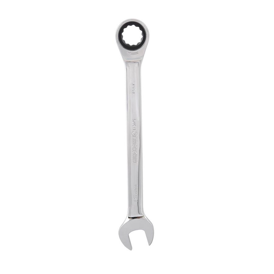 Kincrome Gear Spanner - 15mm - Chrome Vanadium Steel - Ratcheting - SuperSaverAU - view 1