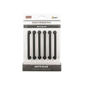 Prestige 109mm Black Raised D Handle - Zinc Alloy - 6 Pack - Durable - SuperSaverAU - view 1