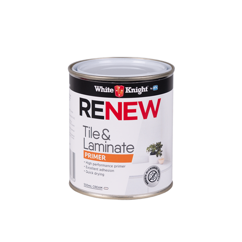 White Knight Renew Tile and Laminate Primer - 500ml - Water Based - Quick Drying - SuperSaverAU - view 1