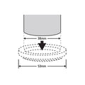 Surface Gard 38mm Carpet Castor Cup 4 Pack - Brown