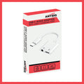 Antsig 60W USB-C Audio Adapter AP5761 - White, Headphones Plus USB-C Charging