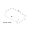 Artusi Gloss Black BBQ Roasting Hood with Thermometer - Suits ABBQ1B - 2 Years Warranty - ABHOOD
