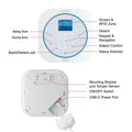 Orion Smart Alarm System Kit DA522HA with Keypad, 4 Sensors, Motion & Contact, Battery Back-Up