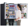 Hitachi 735L French Door Fridge - Crystal Mirror Glass, Vacuum Compartment, Made in Japan - RZX740RAX